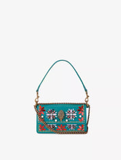 Borsa a spalla Sloane Small Soft Flower in pelle Kurt Geiger