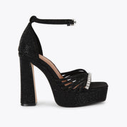 Sandali Crystal Strap Platform Kurt Geiger