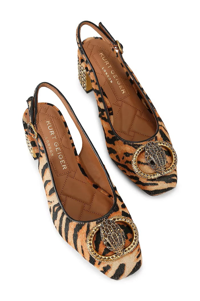 Decolletes Chelsea Block Slingback Kurt Geiger