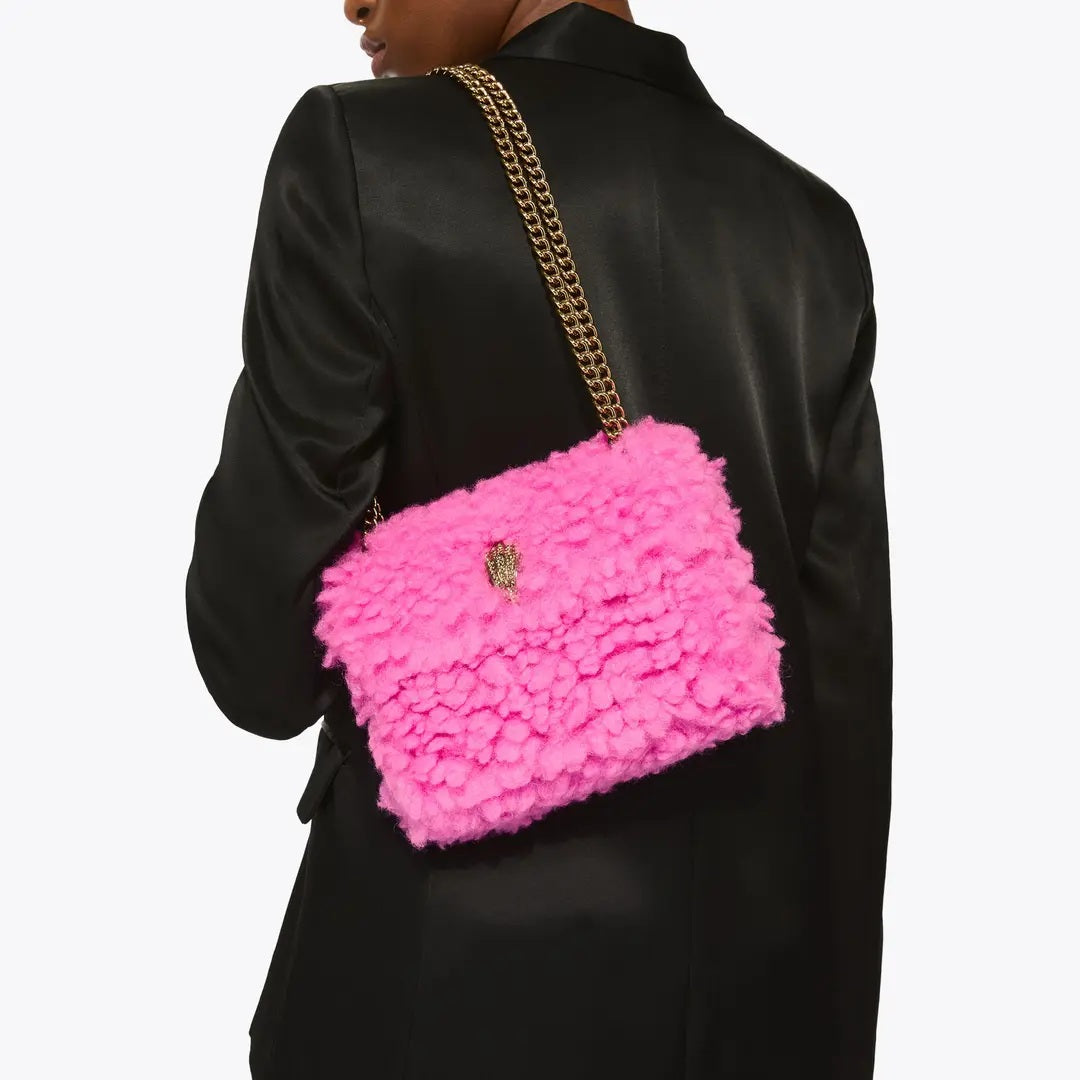 Kurt Geiger Mini Kensington Fur Bag