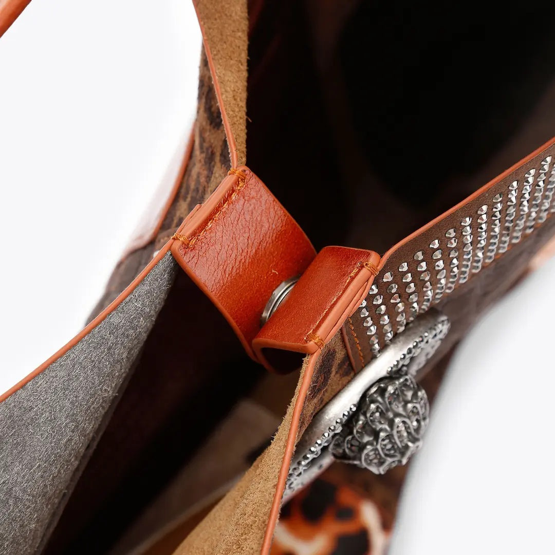 Kurt Geiger Chelsea Large Slouch Patchwork Leather Hobo Bag
