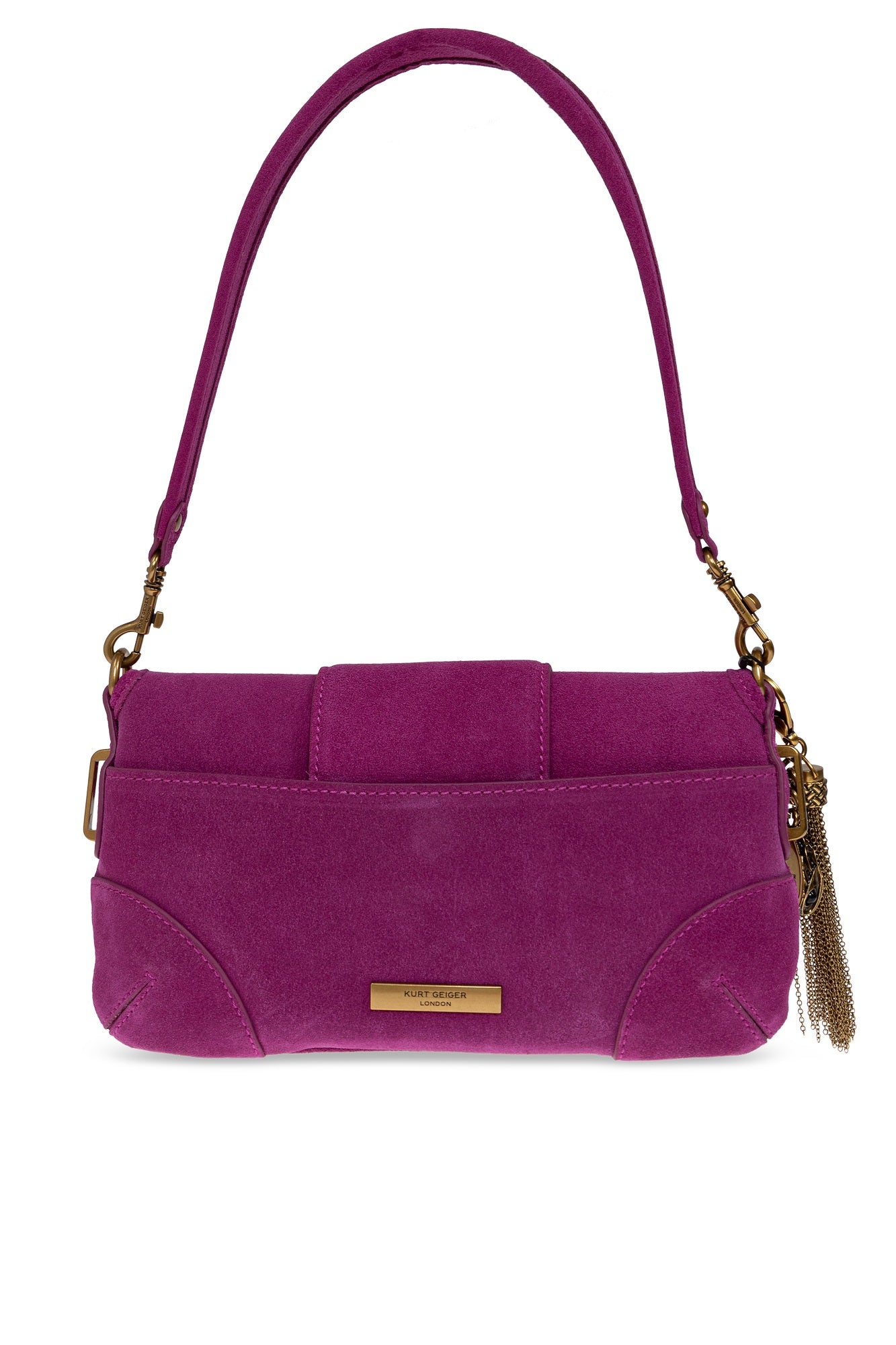 Borsa Marylebone Small Shoulder in suede Kurt Geiger