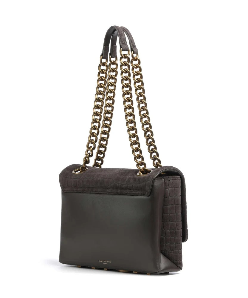 Borsa Kensington Large in suede Kurt Geiger