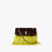 Kurt Geiger Mini Kensington Fur Bag