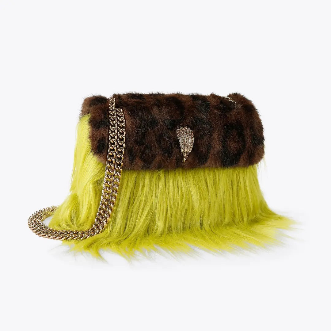 Kurt Geiger Mini Kensington Fur Bag