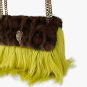 Kurt Geiger Mini Kensington Fur Bag