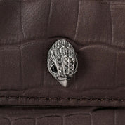 Borsa Micro Kensington Beads in nylon con stampa effetto coccodrillo Kurt Geiger