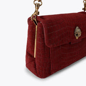 Borsa Celia Shoulder Bag in pelle scamosciata Kurt Geiger