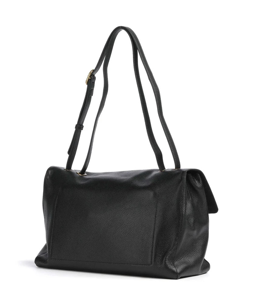 Kurt Geiger Chelsea Large Slouch Flap Leather Bag
