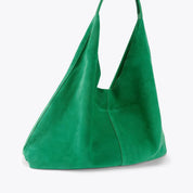 Borsa Chelsea Large Slouch Hobo in pelle scamosciata Kurt Geiger