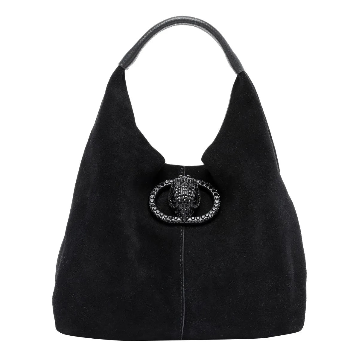 Borsa Chelsea Small Slouch Hobo in pelle scamosciata Kurt Geiger