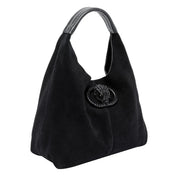 Borsa Chelsea Small Slouch Hobo in pelle scamosciata Kurt Geiger