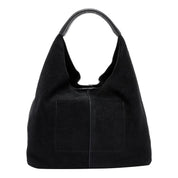 Borsa Chelsea Small Slouch Hobo in pelle scamosciata Kurt Geiger