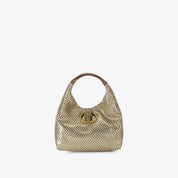 Borsa Chelsea Small Slouch Hobo in tessuto Kurt Geiger