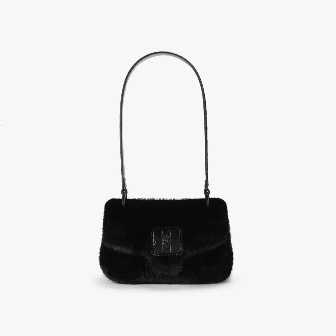 Borsa Mini Pimlico Bag in pelliccia sintetica Kurt Geiger