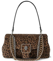 Borsa Pimlico Bag Chain in pelle scamosciata Kurt Geiger