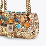 Borsa Pimlico Bag in tessuto tweed Kurt Geiger