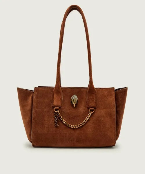 Borsa Sloane Small Shopper in pelle scamosciata Kurt Geiger