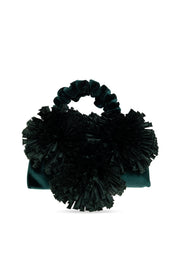 Kurt Geiger Velvet Pom Mini Tote Bag
