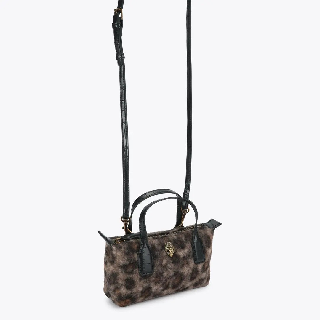 Borsa a mano Tiny Sloane Bag in pelliccia sintetica Kurt Geiger