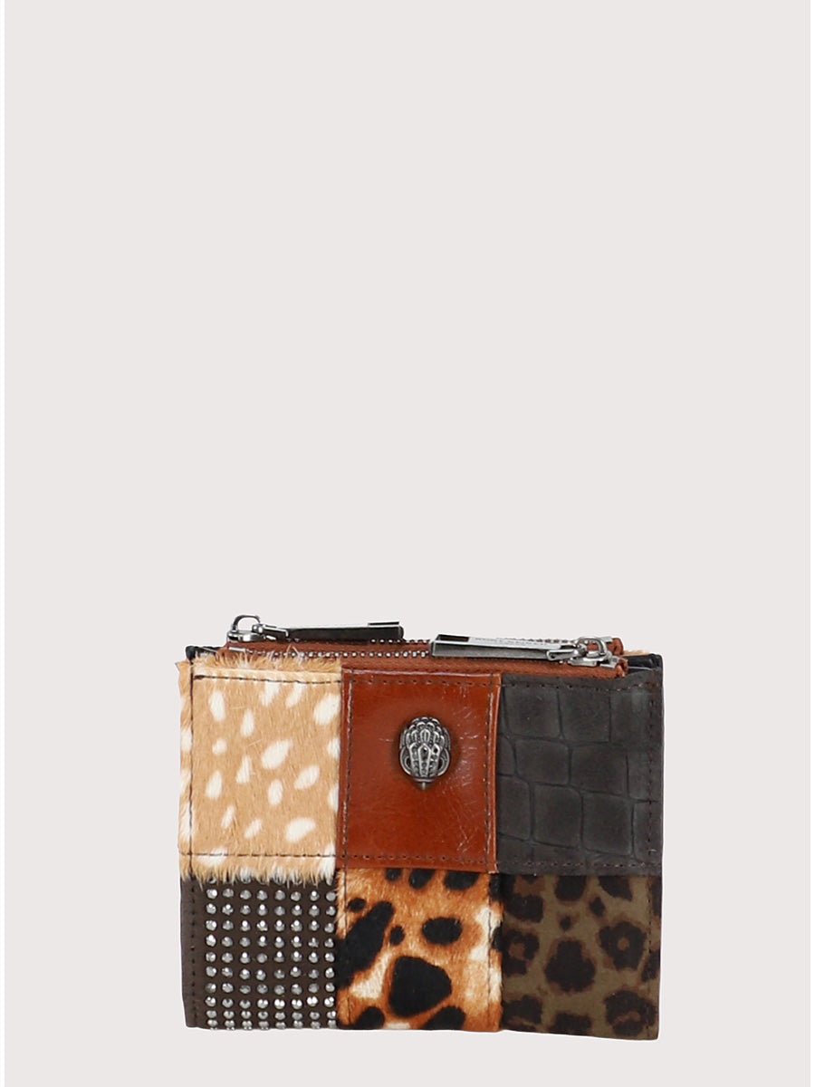 Kurt Geiger Celia Mini patchwork leather purse