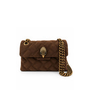 Borsa a tracolla Mini Kensington in pelle scamosciata Kurt Geiger