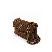 Borsa a tracolla Mini Kensington in pelle scamosciata Kurt Geiger