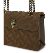 Borsa Kensington Bag in suede Kurt Geiger