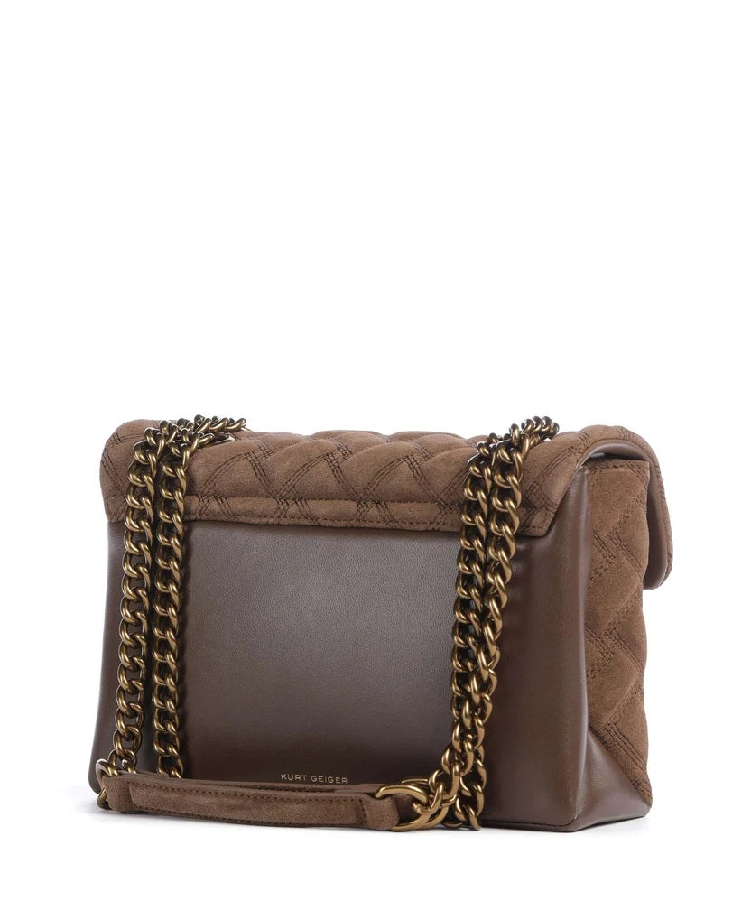 Kurt Geiger suede Kensington Bag