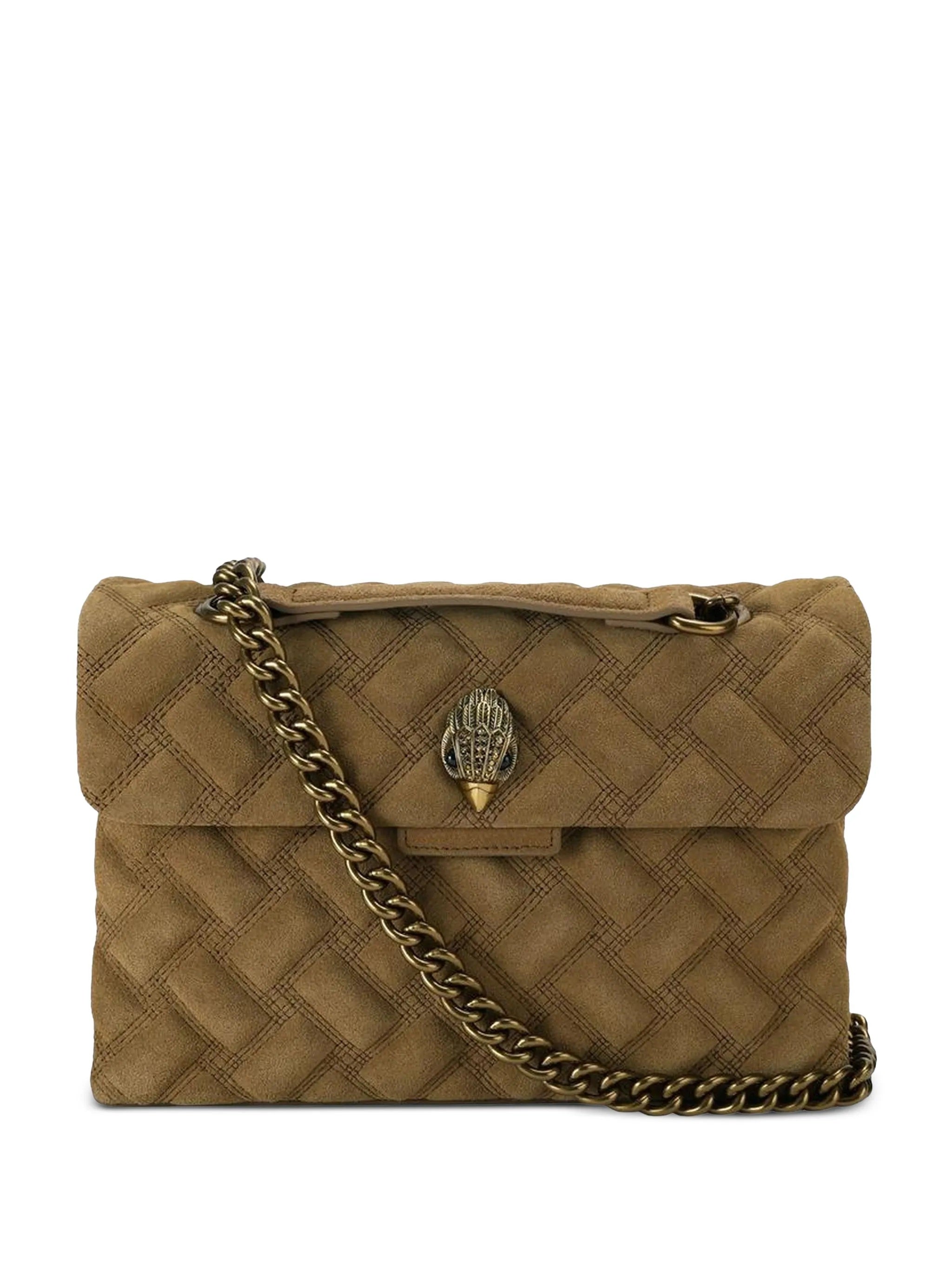 Kurt Geiger suede Kensington Bag