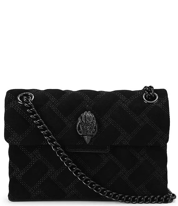 Mini Kensington Drench bag in Kurt Geiger suede