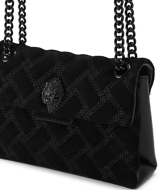 Mini Kensington Drench bag in Kurt Geiger suede