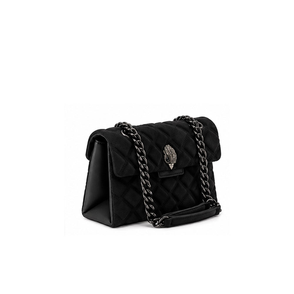 Borsa a spalla Kensington Drench in suede Kurt Geiger
