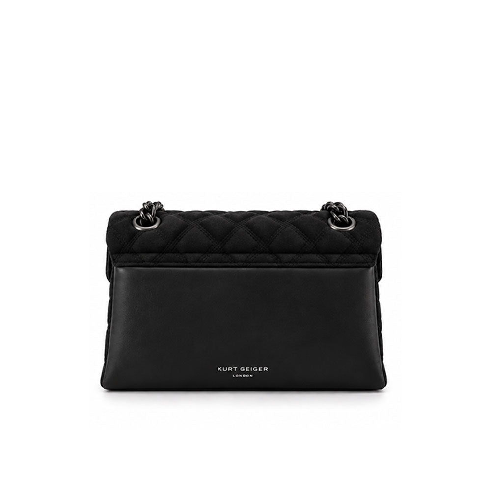 Borsa a spalla Kensington Drench in suede Kurt Geiger