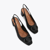 Decolletes Chelsea Block Slingback Kurt Geiger