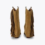 Stivali Albany Fringe Western in pelle scamosciata Kurt Geiger