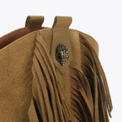 Stivali Albany Fringe Western in pelle scamosciata Kurt Geiger