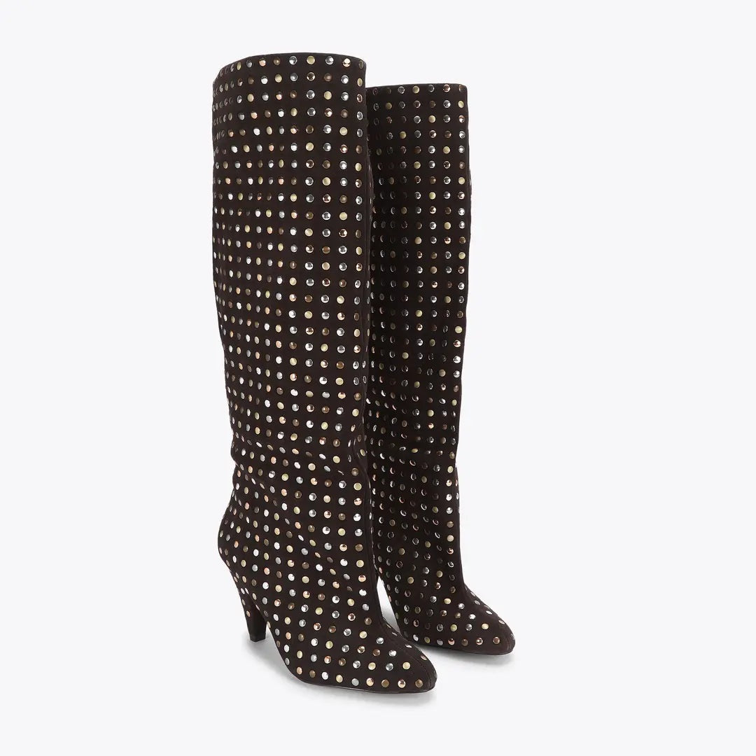 Kurt Geiger Lambeth Slouchy Suede Boots