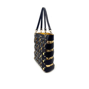 M*Brc Square Leather Shoulder Bag