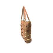 M*Brc Square Leather Shoulder Bag