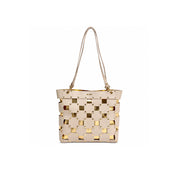 M*Brc Square Leather Shoulder Bag