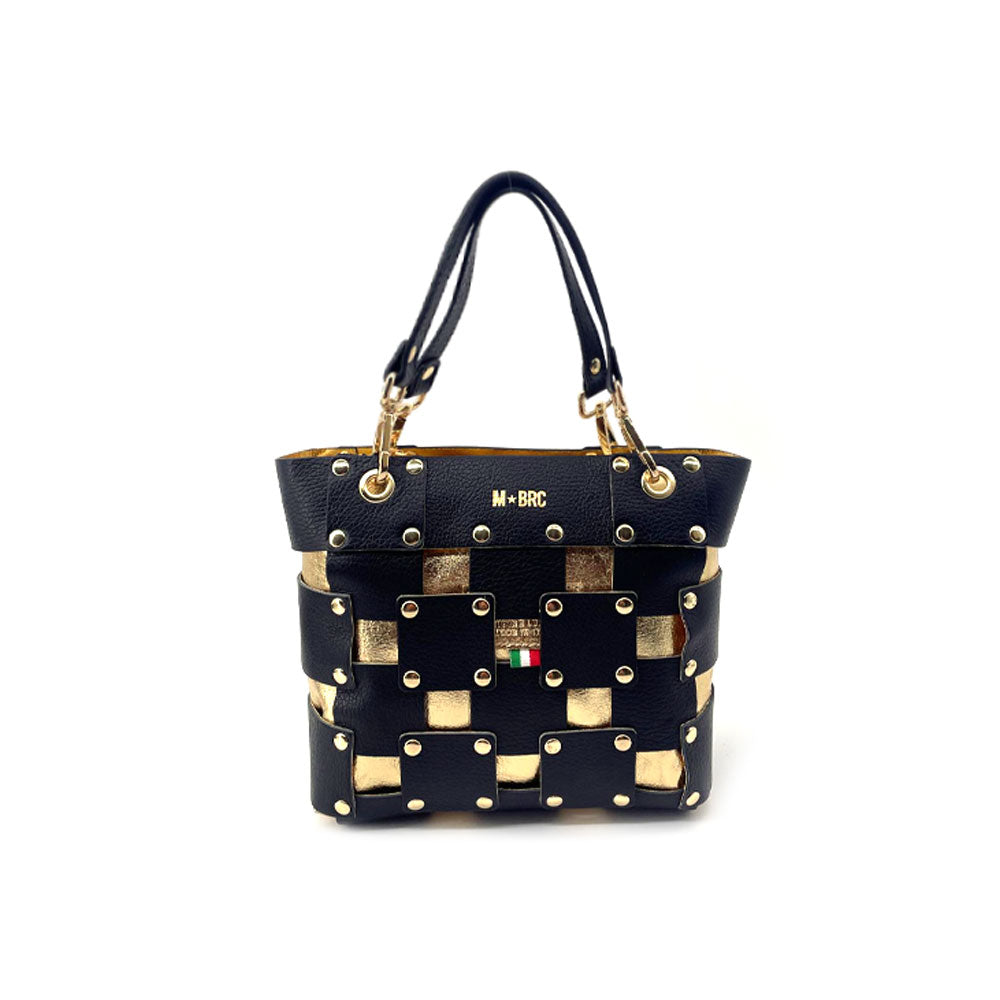 Borsa a spalla Square in pelle M*Brc