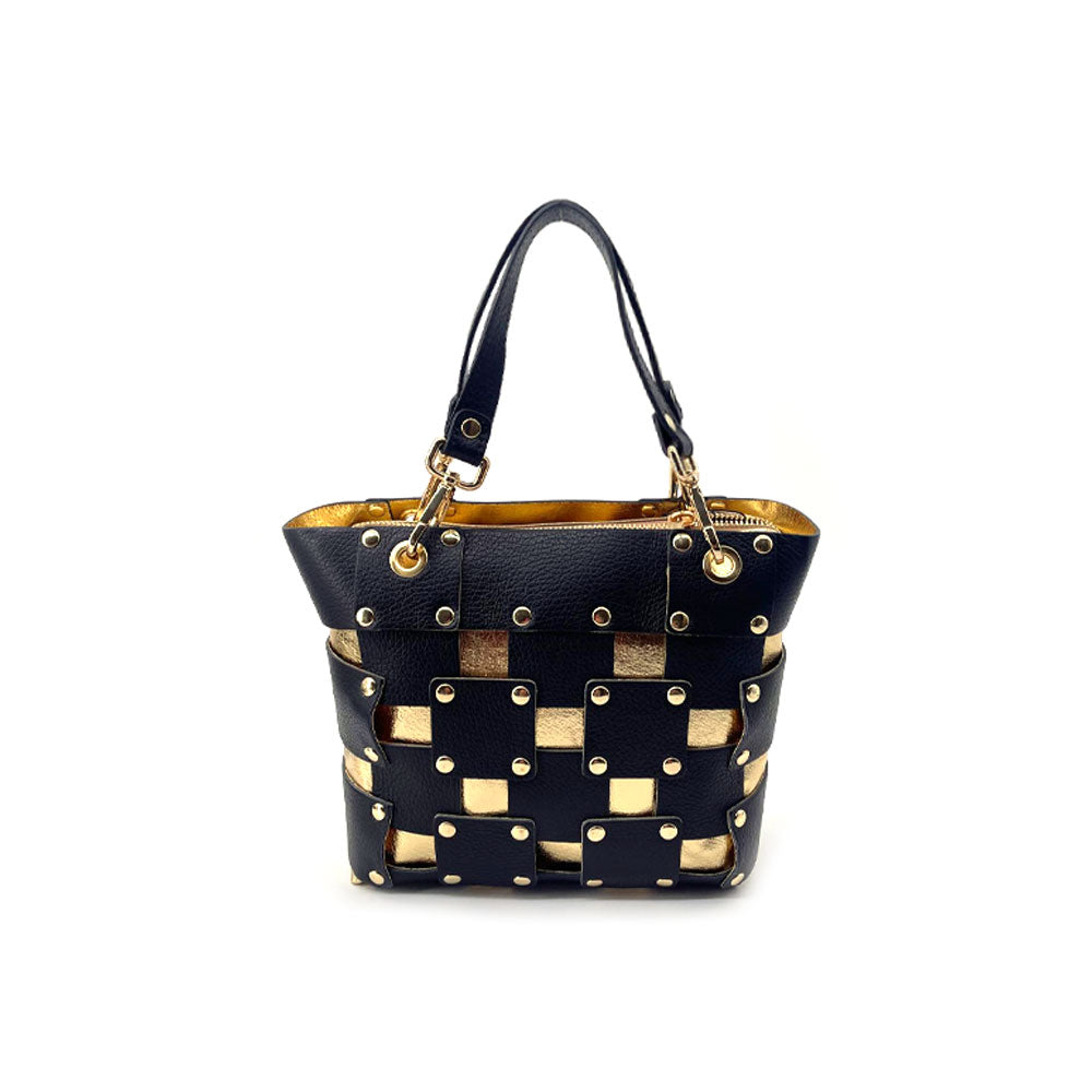 Borsa a spalla Square in pelle M*Brc