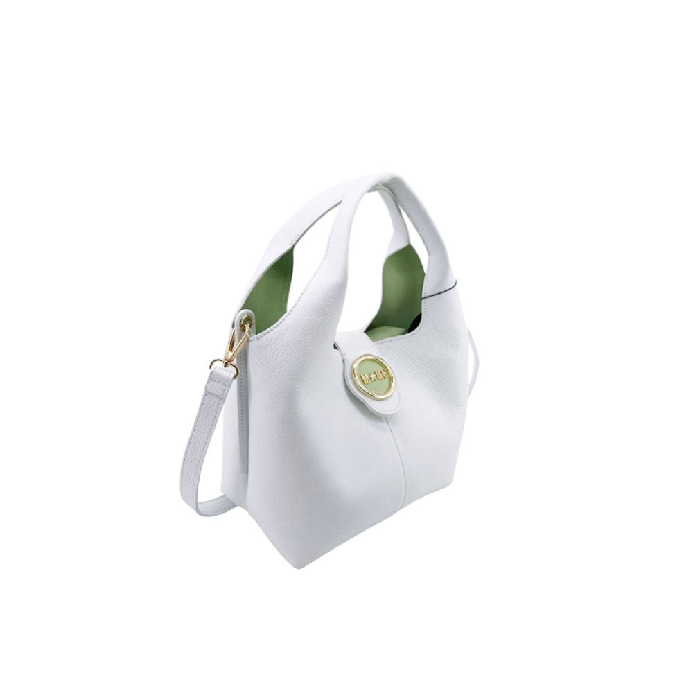 M*Brc Double Leather Handbag