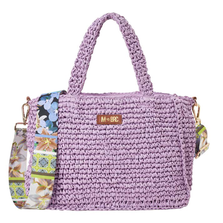 Borsa Shopping Raffia M*Brc