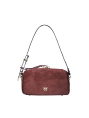 Borsa a spalla Keeper Bag Mini Suede Pinko