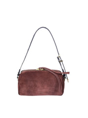 Borsa a spalla Keeper Bag Mini Suede Pinko