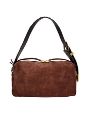 Borsa a spalla Keeper Bag Suede Pinko