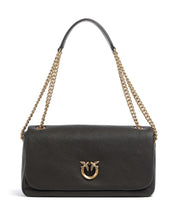 Pinko Click Soft Horizontal leather shoulder bag