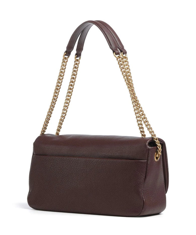 Pinko Click Soft Horizontal leather shoulder bag